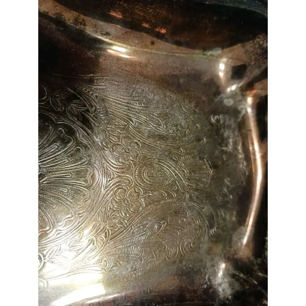 Antique Serving Tray Leonard 11